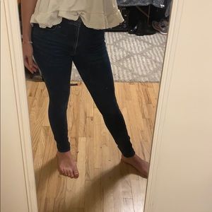 Abercrombie & Fitch high rise super skinny jeans